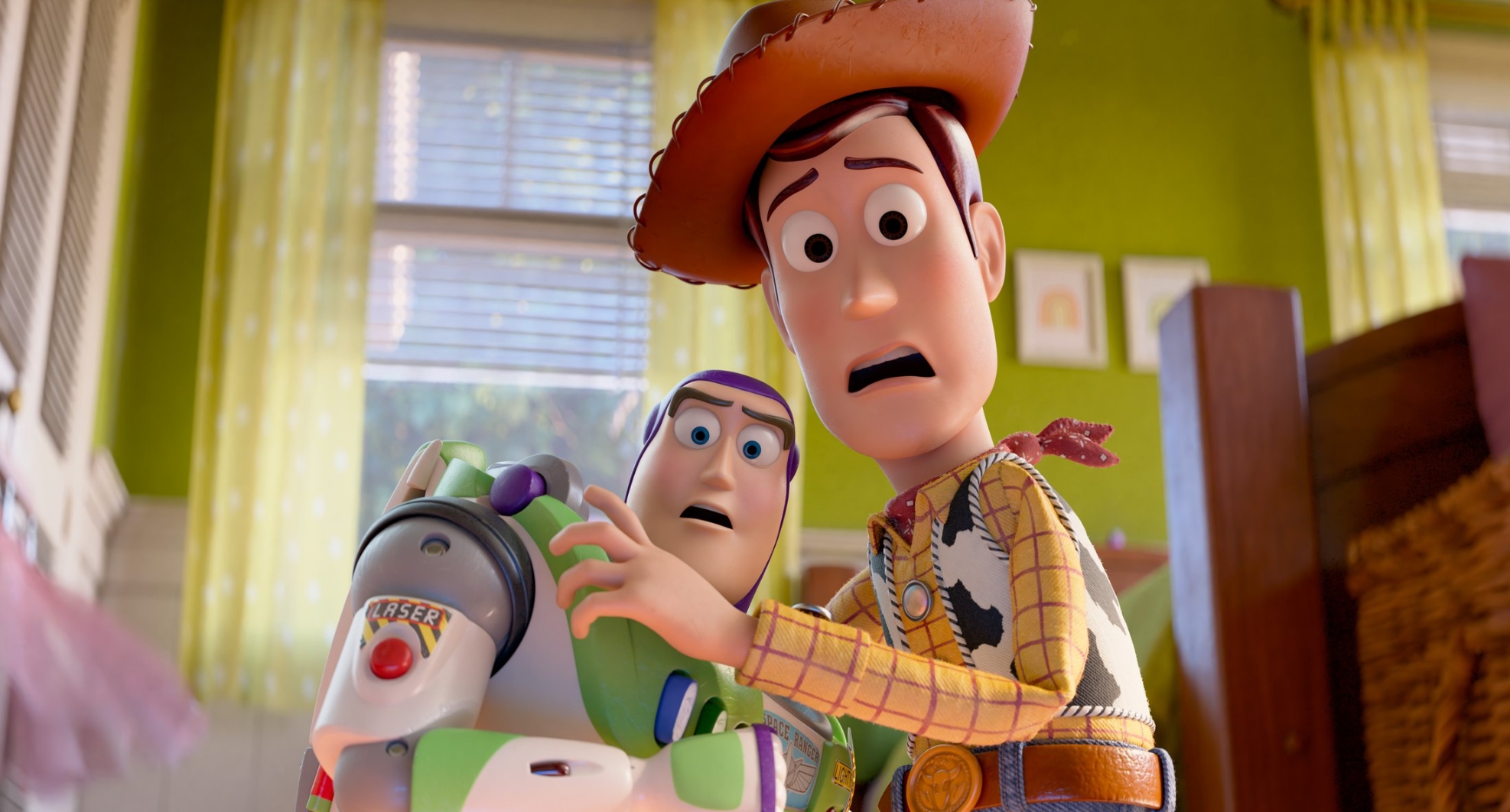 Film backdrop for Toy Story 5
