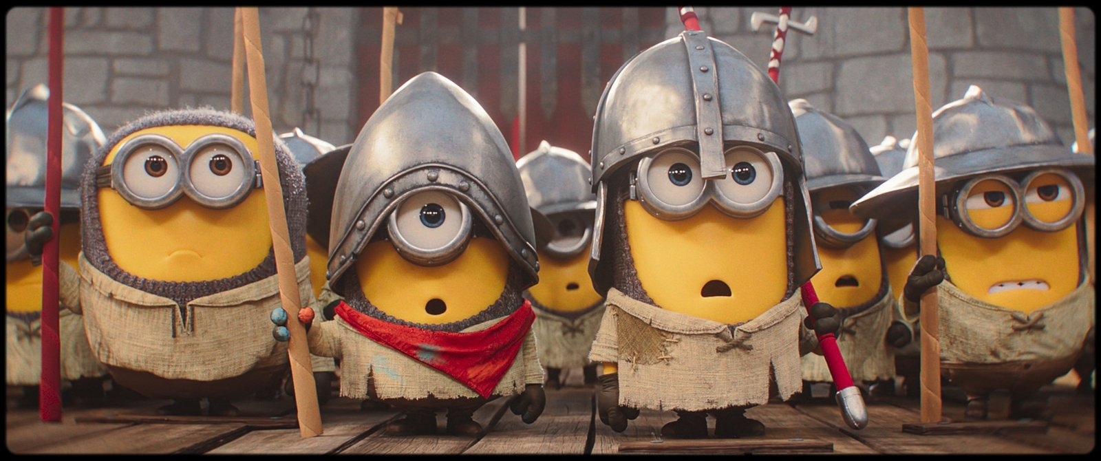Film backdrop for Minions & Monsters