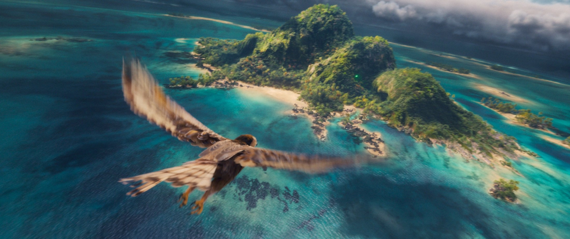 Film backdrop for Vaiana: La Légende du bout du monde