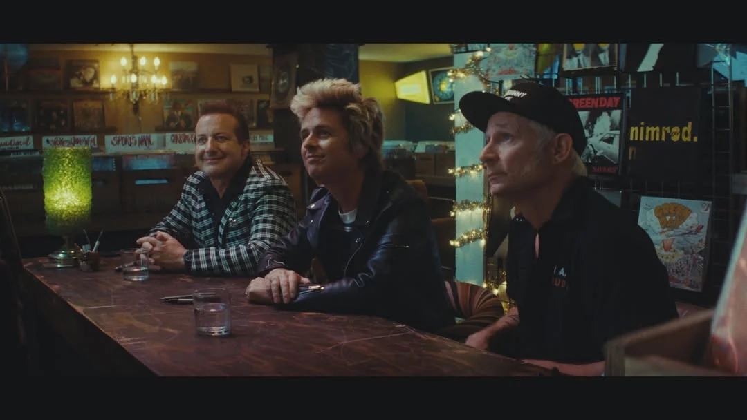 Film backdrop for Nimrods: A Green Day Comedy