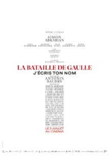 Poster for La bataille de Gaulle: J'écris ton nom